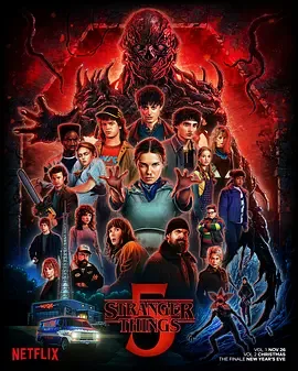 怪奇物语第五季（2025）电视剧全集下载 | 夸克/百度/迅雷 - 网盘搭子封面